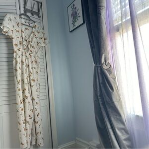 Forever 21 Floral Jumpsuit